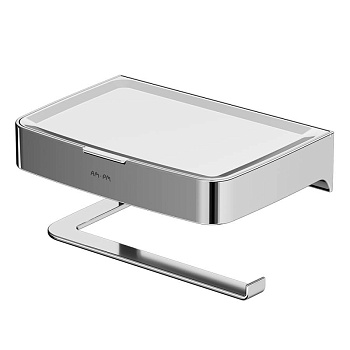A50A341500 Inspire V2.0, Держатель для туалетной бумаги с коробкой, хром, шт A50A341500 Inspire V2.0, Держатель для туалетной бумаги с коробкой, хром, шт
