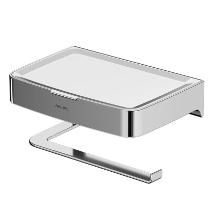 A50A341500 Inspire V2.0, Держатель для туалетной бумаги с коробкой, хром, шт A50A341500 Inspire V2.0, Держатель для туалетной бумаги с коробкой, хром, шт