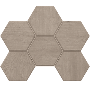 Мозаика CW01 Hexagon 25x28,5 непол.