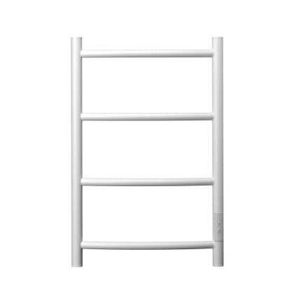 Полотенцесушитель электрический Point Афина PN04846W П4 400x600 диммер справа, белый Полотенцесушитель электрический Point Афина PN04846W П4 400x600 диммер справа, белый