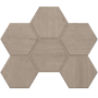 Мозаика CW01 Hexagon 25x28,5 непол.