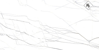 NS Ceramic Керамогранит с Эффектом Камня NSC1274 White 60x120 - керамическая плитка и керамогранит