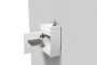 Тумба с раковиной подвесная с дверкой BelBagno PIETRA MINI 40-L Stucco Cemento, раковина белая Тумба с раковиной подвесная с дверкой BelBagno PIETRA MINI 40-L Stucco Cemento, раковина белая