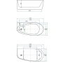 Акриловая ванна Allen Brau Priority 2 170x80 2.31002.20 белый глянец Акриловая ванна Allen Brau Priority 2 170x80 2.31002.20 белый глянец