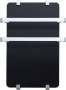 Полотенцесушитель электрический Allen Brau Infinity 100x44 с рейлингом 2.0 и креплением, серебро браш Полотенцесушитель электрический Allen Brau Infinity 100x44 с рейлингом 2.0 и креплением, серебро браш