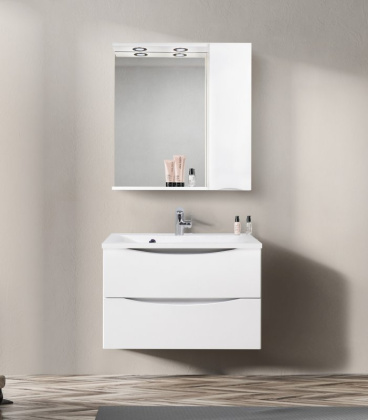 Шкаф подвесной BelBagno MARINO-SPC-800/750-1A-BL-P-R