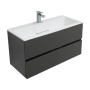 Мебель для ванной Aquanet Алвита 100 серый антрацит Мебель для ванной Aquanet Алвита 100 серый антрацит