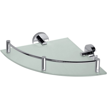 Полочка стеклянная угловая Полочка стеклянная угловая