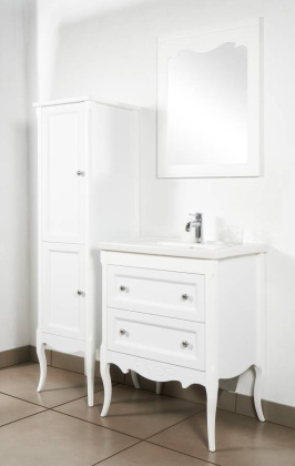 Тумба под раковину Creto Viva White 85