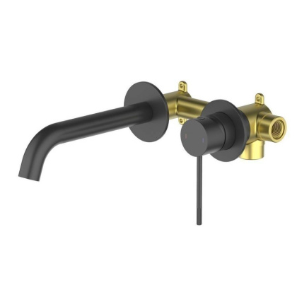 Смеситель Timo Saona 2372/03SM для раковины скрытого монтажа, черный матовый