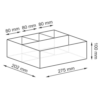 Wern WB-421-M Плетеная корзина