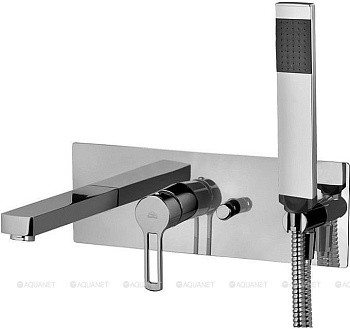 Смеситель для ванны с душем Paffoni Ringo RIN001CR (с внутренней частью)