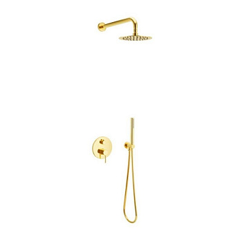 Система для душа скрытого монтажа EXCELLENT Pi AREX.SET.1245GL (золото) Система для душа скрытого монтажа EXCELLENT Pi AREX.SET.1245GL (золото)
