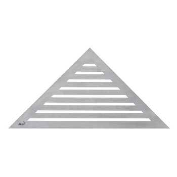 Решетка для углового водоотводящего желоба, нержавеющая сталь-мат