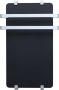 Полотенцесушитель электрический Allen Brau Infinity 80x44 с рейлингом 2.0 и креплением, серебро браш Полотенцесушитель электрический Allen Brau Infinity 80x44 с рейлингом 2.0 и креплением, серебро браш