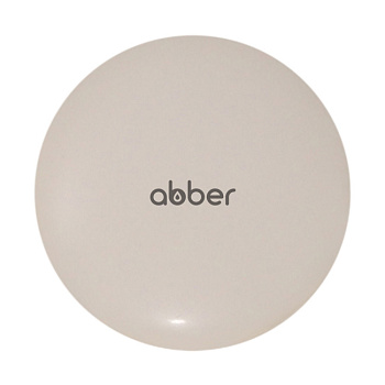 Накладка на слив для раковины ABBER AC0014MBE светло-бежевая матовая, керамика Накладка на слив для раковины ABBER AC0014MBE светло-бежевая матовая, керамика