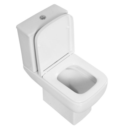 AURORA Чаша унитаза с сиденьем дюропласт soft close, P-trap BB8604CPR/SC AURORA Чаша унитаза с сиденьем дюропласт soft close, P-trap BB8604CPR/SC