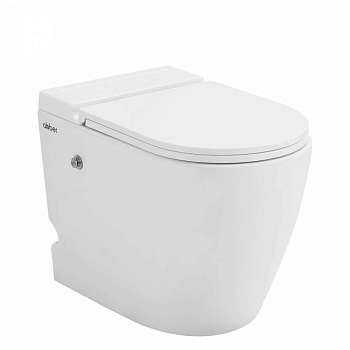 Приставной унитаз Abber Bequem AC1115P импульсный с микролифтом