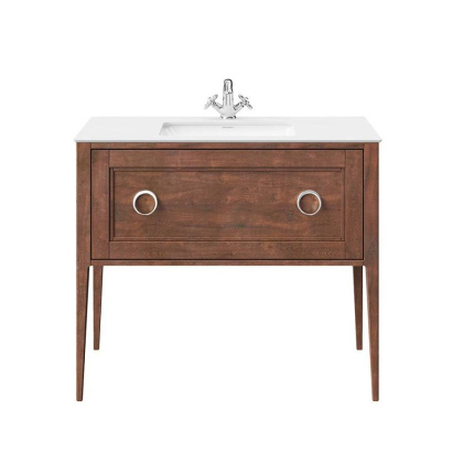 Тумба PLAZA Classic Neo напольная с ящиком 100, орех PL.CN.100.1\NUT.M Тумба PLAZA Classic Neo напольная с ящиком 100, орех PL.CN.100.1\NUT.M