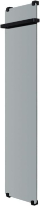 Полотенцесушитель электрический Allen Brau Infinity 180x44 с рейлингом и креплением, черный браш Полотенцесушитель электрический Allen Brau Infinity 180x44 с рейлингом и креплением, черный браш