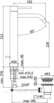Смеситель для раковины Paffoni Light LIG085NO Смеситель для раковины Paffoni Light LIG085NO