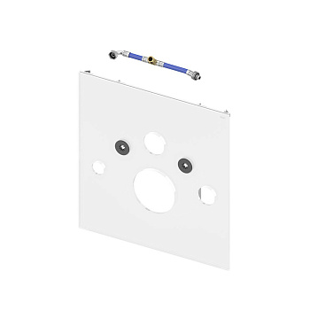 Стеклянная панель TECElux для установки унитазов-биде (Toto, Geberit), нижняя, стекло белое