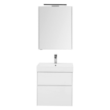 Мебель для ванной Aquanet Бруклин 60 белый Мебель для ванной Aquanet Бруклин 60 белый