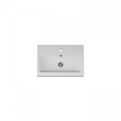 M90WCC0602WG GEM, Раковина мебельная, керамическая, 60 см, встроенная, цвет: Белый, глянец M90WCC0602WG GEM, Раковина мебельная, керамическая, 60 см, встроенная, цвет: Белый, глянец