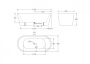 Акриловая ванна без перелива BELBAGNO BB71-1800-W0, 1800x800x600 Акриловая ванна без перелива BELBAGNO BB71-1800-W0, 1800x800x600