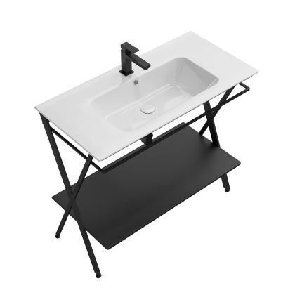 Металлическая структура PIANO Next напольная 95, черная матовая PIA.N.95\BLK