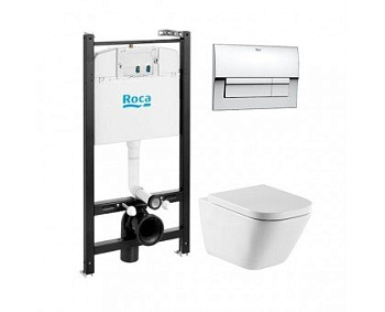 Комплект унитаз с инсталляцией Roca Gap 893104100