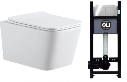 Унитаз подвесной Aquanet Rimless Tavr 2.0 W LX-1907 Унитаз подвесной Aquanet Rimless Tavr 2.0 W LX-1907