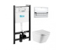 Комплект унитаз с инсталляцией Roca Gap 893104100