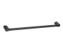 Держатель полотенец Elbe одинарный, 64х3х6 см, черный, K-7230