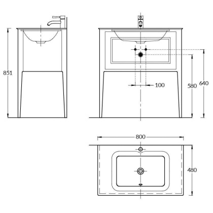 Тумба PLAZA Classic Neo напольная с ящиком 80, капучино матовая PL.CN.80.1\CAP.M Тумба PLAZA Classic Neo напольная с ящиком 80, капучино матовая PL.CN.80.1\CAP.M