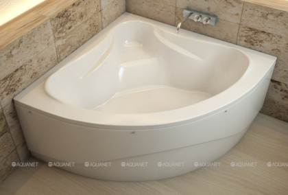Ванна из искусственного мрамора Эстет Аврора 140x140 Ванна из искусственного мрамора Эстет Аврора 140x140