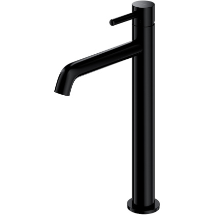 Смеситель для умывальника высокий OMNIRES Y Y1212BL (черный BLH)  