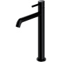 Смеситель для умывальника высокий OMNIRES Y Y1212BL (черный BLH)  