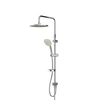 F0770A100 Spirit V2.0 душ.система, набор: верхн.душ d 250 мм, ручн.душ 3 ф-ции d 120 мм, переключате F0770A100 Spirit V2.0 душ.система, набор: верхн.душ d 250 мм, ручн.душ 3 ф-ции d 120 мм, переключате