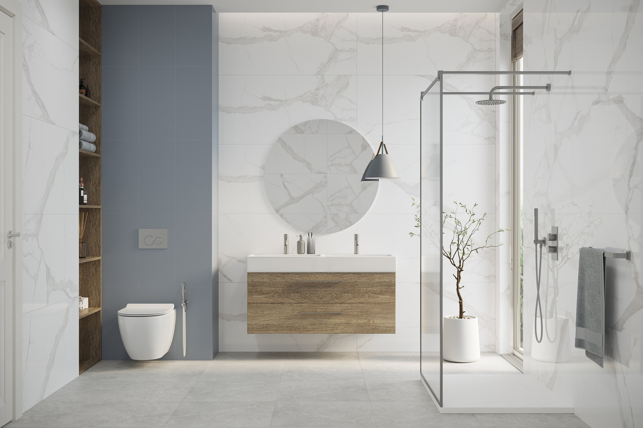 Керамогранит Statuario Cara Polished 80х160