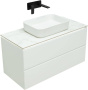 Тумба под раковину Allen Brau Infinity 100 1.21003.WM белый матовый