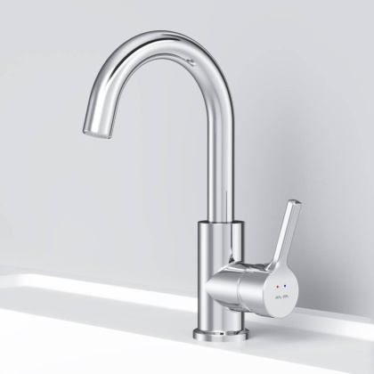 F85B02700  X-Joy S смеситель для раковины с поворотным изливом, хром F85B02700  X-Joy S смеситель для раковины с поворотным изливом, хром