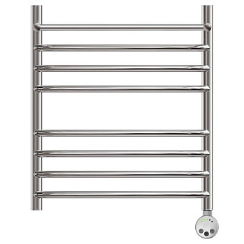 Полотенцесушитель электрический Point Альфа PN05156SPE П7 500x600 с полкой левый/правый, хром Полотенцесушитель электрический Point Альфа PN05156SPE П7 500x600 с полкой левый/правый, хром