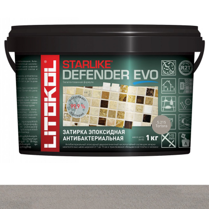 Затирка эпоксидная STARLIKE DEFENDER EVO, S.215 TORTORA 1кг Затирка эпоксидная STARLIKE DEFENDER EVO, S.215 TORTORA 1кг