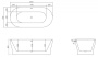 Акриловая ванна BELBAGNO BB405-1500-800 Акриловая ванна BELBAGNO BB405-1500-800