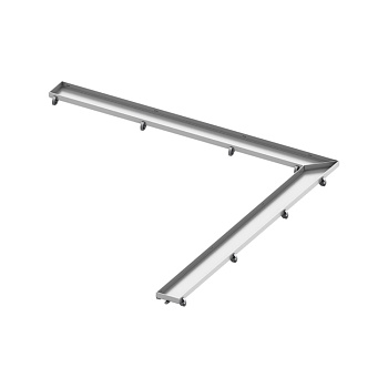 Основа для плитки TECEdrainline под облицовку плиткой "plate", для углового душевого канала 90°, 1200 х 1200