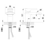 Смеситель Lemark Status LM4446C для раковины с каскадным изливом Смеситель Lemark Status LM4446C для раковины с каскадным изливом