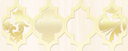 Бордюр Buhara бежевый 10х25 Бордюр Buhara бежевый 10х25