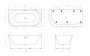 Акриловая ванна BELBAGNO BB410-1700-780-L Акриловая ванна BELBAGNO BB410-1700-780-L