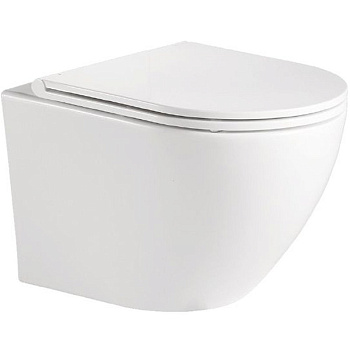 Чаша подвесного унитаза BelBagno SFERA-R BB046CHR Чаша подвесного унитаза BelBagno SFERA-R BB046CHR